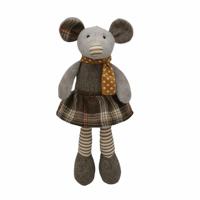 Usine En Gros Gifs De Noël 32cm Très Doux Mignon Animal Souris En Peluche Poupée Jouet