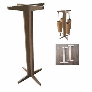 Carillons éoliens en bois santi, cadeaux, découpe <span class=keywords><strong>laser</strong></span>, support de table, décoration de la maison, style de conception DIY Offre Spéciale - Product Image 1