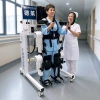 Exosquelette robot portable et pliable, alimenté par batterie, dispositif de soutien à la marche et de rééducation des membres inférieurs