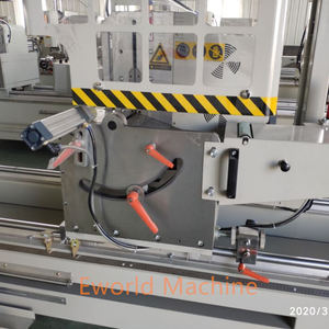 Festival de adquisiciones de septiembre, sierra ingletadora automática de doble cabeza, máquina de corte de perfil de aluminio Cnc, sierra de dos cabezas - Product Image 3