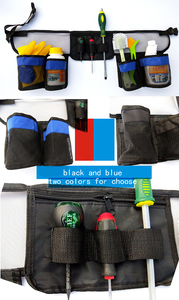 Grembiule per la pulizia professionale con 5 tasche pieghevole resistente all'acqua <span class=keywords><strong>in</strong></span> tela regolabile cintura <span class=keywords><strong>in</strong></span> vita fornitore di forniture per le pulizie - Product Image 5