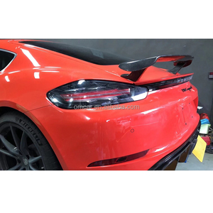 Accessoires de voiture pour Porsche <span class=keywords><strong>Cayman</strong></span> sans installation de poinçonnage Aile arrière GT en fibre de carbone pour Porsche 981 718 <span class=keywords><strong>982</strong></span> <span class=keywords><strong>Cayman</strong></span> - Product Image 3