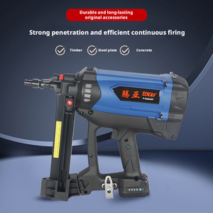 Chiodatrice a Gas Toua <span class=keywords><strong>Gsn</strong></span> 45P, Utensile di Fissaggio Elettrico per Calcestruzzo, Pistola per Chiodi a Gas Senza Fili - Product Image 3