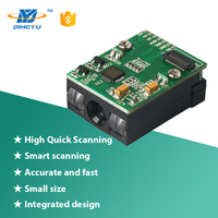 DE1400 Mini interfaz USB para Arduino OEM módulo Lector de código de barras Stock escáner CCD láser con 3 Mil TTL diseño OEM más pequeño