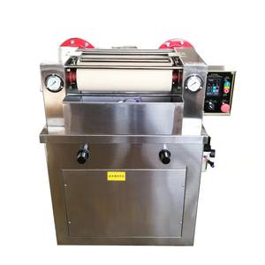 Prensa compacta Benchtop Mangle Machine para la preparación de muestras de papel textil de laboratorio - Product Image 4