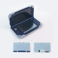 Housse en silicone mignonne de style dessin animé pour la nouvelle console 3DS XL LL, accessoires de protection, coque en caoutchouc souple