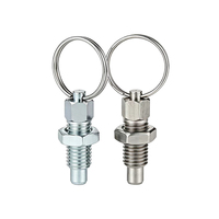 Piston d'indexage à ressort en acier inoxydable personnalisable Pengchi GN717, anneau de traction rétractable manuel, goupille de sécurité 14 mm