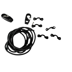 <b>Guy</b> <b>Ropes</b> 3.8cm 12m Plastic C Hook Elastic <b>Rope</b> Set Universal Outdoor Use - Product Image 5