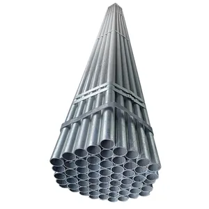 Les fabricants assurent la qualité à bas prix tuyau rond en acier galvanisé a36 de grand diamètre