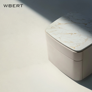 Wbert ตู้ข้างเตียงสไตล์ลิ้นชักไม้สไตล์มินิมอลดีไซน์หรูหราสไตล์อิตาลีทันสมัยสำหรับห้องนอนโรงแรมและห้องนั่งเล่น - Product Image 2