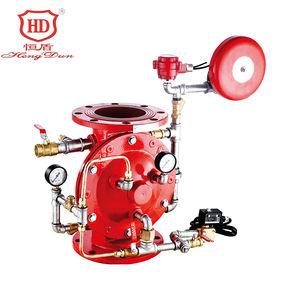 Válvula de alarma húmeda DN100 ZSFM Diluvio para sistema de lucha contra incendios Válvula de retención de alarma húmeda - Product Image 1