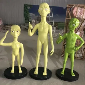 Escultura de Fibra de Vidrio de Personaje de Película, Escultura de <span class=keywords><strong>Depredador</strong></span>, Precio Bajo de Fábrica, Escultura de <span class=keywords><strong>Alien</strong></span> - Product Image 4