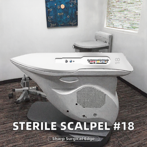 Disposable ISO Certified Sterile Ophthalmic <b>Scalpels</b> #18 Surgical <b>Blade</b> with Sharp Manual Edge for Eye Surgical Procedures - Product Image 3