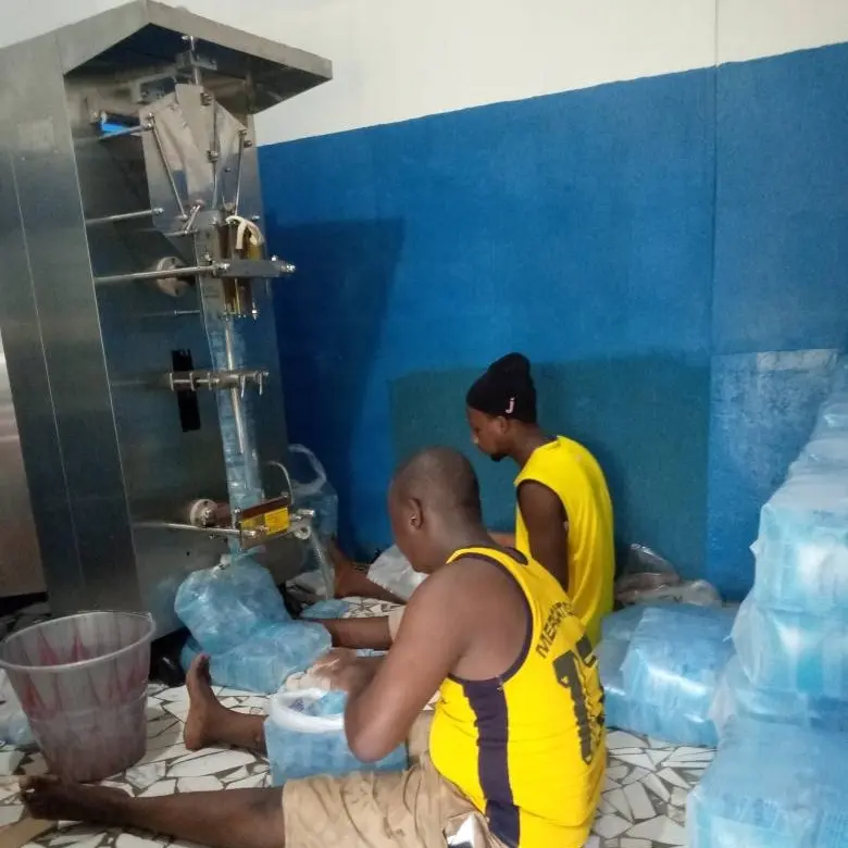 Pluk 500lph Helemaal Roestvrij Met Uv Hoge Efficiëntie Sachet Puur Water Maken Vulling Afdichting Verpakkingsmachine Prijs In Ghana