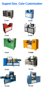 Moulin mélangeur ouvert à deux rouleaux en caoutchouc <span class=keywords><strong>de</strong></span> laboratoire <span class=keywords><strong>de</strong></span> 2 pouces - Product Image 4