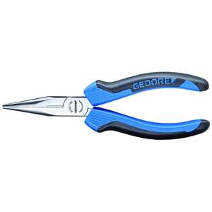 GEDORE SB 8132-200 JC Alicates de punta redonda plana 200 mm 2C-mango - Product Image 1