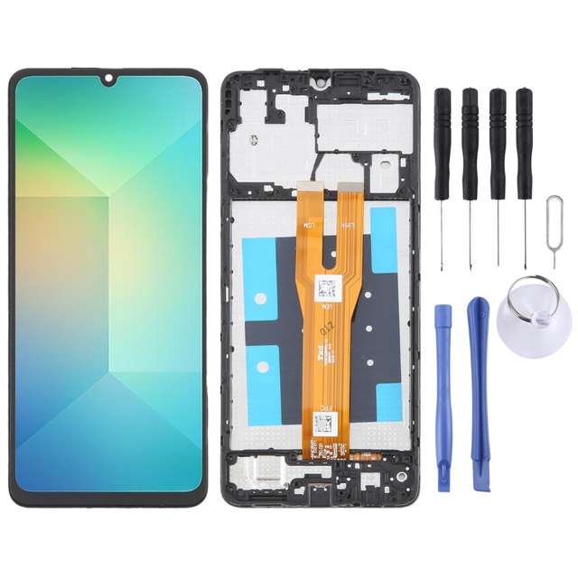 Original Replacement OLED Screen for for A06 SM-A065F Digitizer Full Assembly Frame Phone Repair Parts 6 Month Warranty