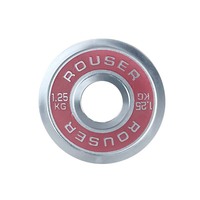 Plaques de poids en acier calibrées Rouser IPF Standard, plaques de musculation de précision pour la musculation en salle de sport commerciale