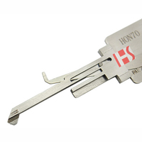 Fournitures de serrurier Original Lishi Pick HON70 lecteur de numéro de dent de serrure de moto décodeur Lishi HON70 pour Honda