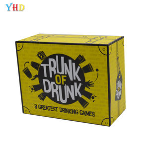 Juego de cartón personalizado al por mayor de fábrica, baúl nocturno o fiesta borracha, juego de mesa <span class=keywords><strong>para</strong></span> beber - Product Image 3