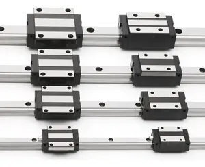 HGH15 HGH20 HGH25 HGH30 -65 linear motion guideway custom length and rails bearings slide slider linear guides for cnc router