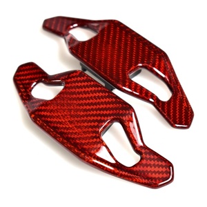 L'extension de manette de vitesse de volant en fibre de carbone <span class=keywords><strong>rouge</strong></span> convient à <span class=keywords><strong>Audi</strong></span> A3 8V S3 RS3 A4L S4 A5 SQ5 S5 RS4 B8 B9 A6 A7 <span class=keywords><strong>TT</strong></span> R8 Q3 Q5 - Product Image 6