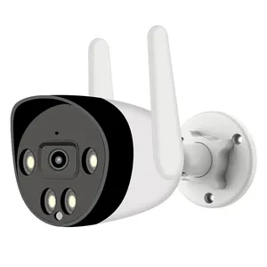 새로운 보안 CCTV 야외 H.264/H.265 카메라 3MP 내장 스피커 마이크 나이트 비전 5MP 울트라 HD 총알 IP 스마트 카메라