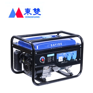 Sayide Air-Cooled <b>Gasoline</b> <b>Generator</b> 3800W Single Phase 110V/220V/380V 50/60Hz Portable Outdoor Household Use - Product Image 1