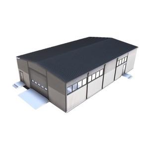 Bâtiment en structure d'acier préfabriquée conforme à la norme ASTM, usine industrielle modulaire durable en acier fabriqué, entrepôt moderne - Product Image 4