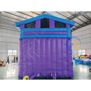Commercial Outdoor Kids Playground Inflatable Cartoon <b>Jumping</b> Castle Combo Inflatable Double lane Slide for Kids Adults - Product Image 6