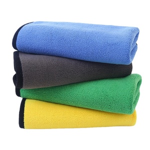 Serviette de lavage de voiture en microfibre et polaire corail, vente en gros usine 2026, plusieurs couleurs au choix - Product Image 5