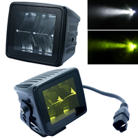 Feux LED 4x4 étanches IP67, projecteurs LED de 3 pouces à faisceau large, feux auxiliaires pour pare-chocs avant de voiture, feux antibrouillard LED