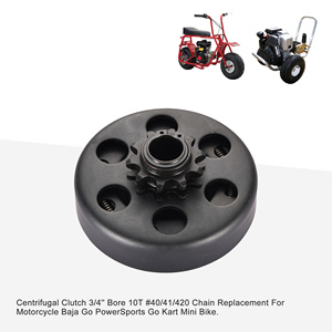 GOOFIT离心离合器3/4英寸孔10T #40/41/摩托车巴哈围棋动力运动围棋卡丁车迷你自行车420链条更换 - Product Image 5
