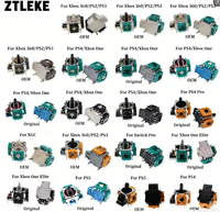 Manette analogique 2026R pour manette PS5/PS4 Module de capteur de joystick 3D de remplacement Pièces de réparation en plastique Accessoire