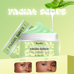 <span class=keywords><strong>Bodylife</strong></span> Private Label Feuchtigkeit spendende natürliche Pflanzen Gesichts peeling Großhandel Gurke und Aloe Vera Peeling Gesichts peeling - Product Image 2