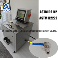 RPVOT ASTM D2272 Lab Oxidation Stability Tester ASTM D2112 Automatic Lubricating Oil Oxidation Stability Apparatus