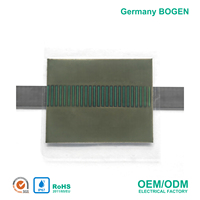 Cinta Magnética Incremental BOGEN de Alemania, Precisión A40, Paso de Polos de 2 mm, Ancho de 10 mm, Escala Lineal Autoadhesiva, Codificador Magnético