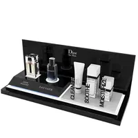 Acrylic Display Cosmetics RAY YI Custom Countertop Acrylic Perfume Bottle Display Plastic Cosmetics Makeup Display Stands