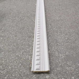 Moulures de corniche décoratives intérieures en polyuréthane doré de style européen moderne, sculptées, pour villas et hôtels, garantie à vie DESMOND - Product Image 1
