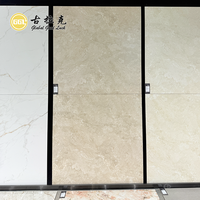 Texture de marbre chaud élégant carrelage en porcelaine de couleur Beige pour intérieur décoratif maison hôtel mur sol fond mat