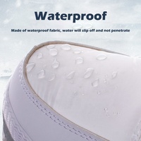 Nouvelle mode 8 couleurs imperméable Oxford vers le bas tissu hiver laine bottes de neige en plein air mi-mollet chaud fourrure bottes d'hiver pour les femmes chaussures