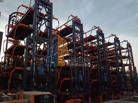 Système de stationnement multi-niveaux pour garage avec élévateur de voiture électrique rotatif, capacité de 2,35 tonnes, modèle Dayang PCX