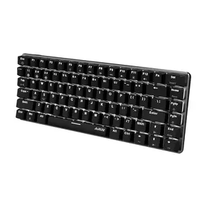 AJAZZ Mini 82-key Ergonomic Monochrome Anti-Ghosting Backlight Multifunctional Mechanical Gaming Keyboard