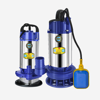 Pompe submersible en acier inoxydable haute pression anti-corrosion avec interrupteur à flotteur pour lavage de voitures 3 HP