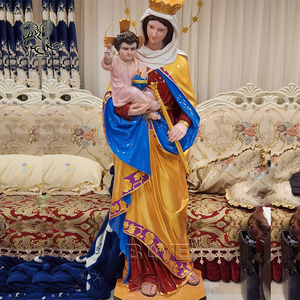 Figura Decorativa Religiosa Católica de Resina, Sagrado Corazón de Jesús de Cristo, FRSD-1917, Fibra de Vidrio, Tamaño Real - Product Image 3