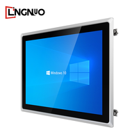 PC Todo en Uno de Grado Industrial de 15 Pulgadas con Pantalla Táctil Resistiva, Puertos Seriales RS232 RS485, LAN Dual Opcional, CPU y RAM Personalizables