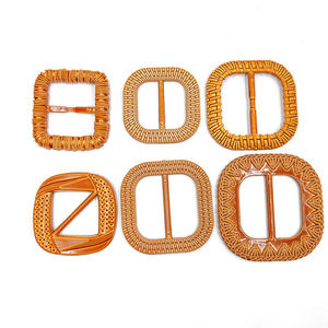 BU0915 accesorios de ropa hebilla para ropa plástico grande 72mm <span class=keywords><strong>80mm</strong></span> rectángulo ajustable cuadrado marrón moda personalizada Multi YMY - Product Image 5