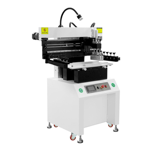 सटीक गाइड रेल HW-550S मैनुअल रेशम स्क्रीन प्रिंटर स्मट असेंबली लाइन - Product Image 6