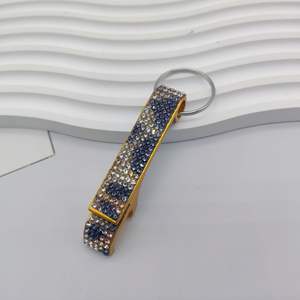 Llavero Abridor <span class=keywords><strong>de</strong></span> <span class=keywords><strong>Botellas</strong></span> con Diamantes <span class=keywords><strong>de</strong></span> Imitación Brillantes para Mujer, Accesorio <span class=keywords><strong>de</strong></span> Moda para Bolso, Colgante Elegante y Ecológico para Coche - Product Image 5