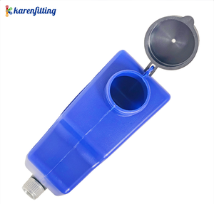 Red <b>Sandblaster</b> Spray Gun Pressure Feed Abrasive Sandblasting Tool for Metal Surface Rust Removal High Productivity Long Service - Product Image 6